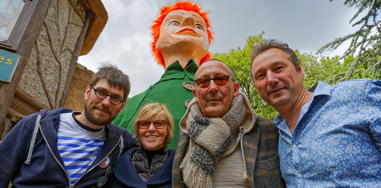 Arnaud Delbarre, Chantal Ladessou, Frantz Marin